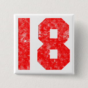My 18th Birthday Gifts 2 Inch Square Button