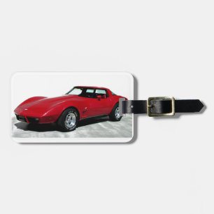 My 1979 Red Corvette Luggage Tag