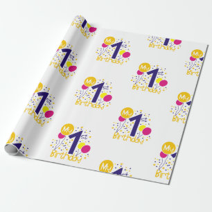 My 1st Birthday  Wrapping Paper