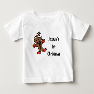My 1st Christmas Gingerbread Baby T-shirt