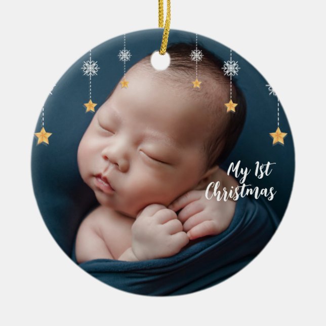 My 1st Christmas Ornament  (Front)