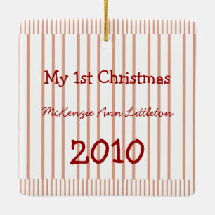 My 1st Christmas Ornaments