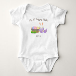 My 1st Happy Easter Baby Bodysuit