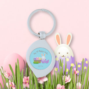 My 1st Happy Easter Keychain