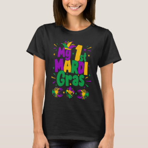 My 1st Mardi Gras Crawfish Beads First Mardi Gras  T-Shirt