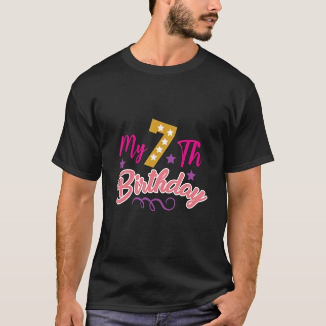 My 7th Birthday T-Shirt (Front)