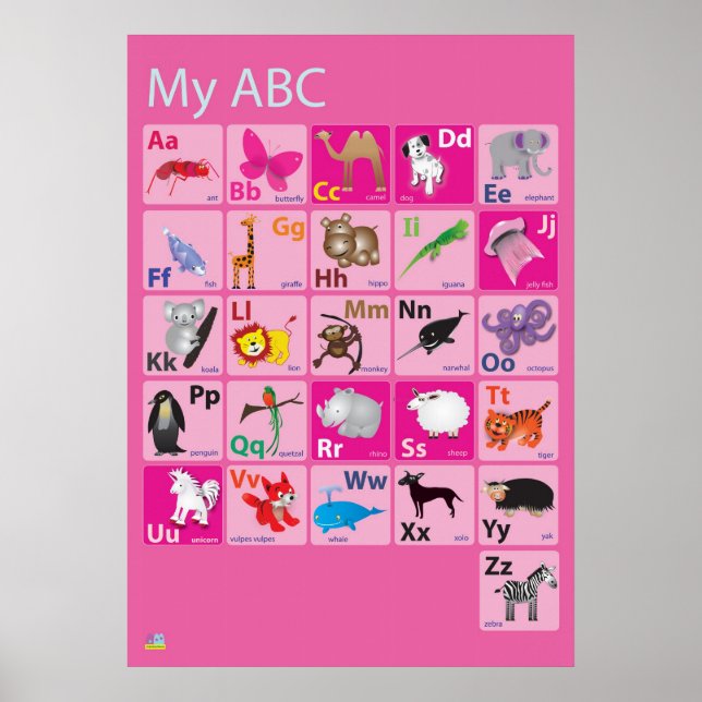My ABC Poster (Front)