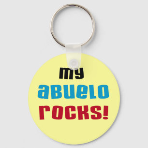 My Abuelo Rocks T-shirts and Gifts Keychain