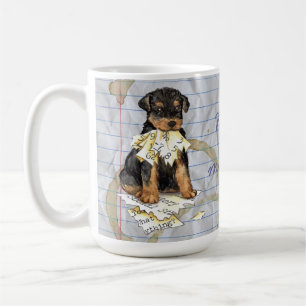 My Airedale Ate My Lesson Plan Coffee Mug