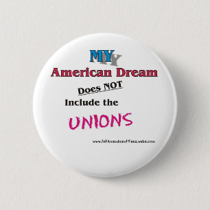 MY American Dream 2 Inch Round Button