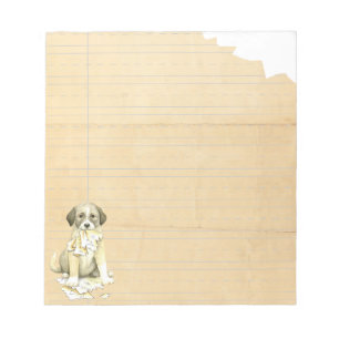 My Anatolian Ate my Homework Notepad