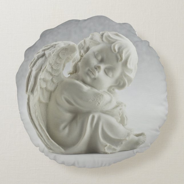 My Angel Round Pillow (Back)