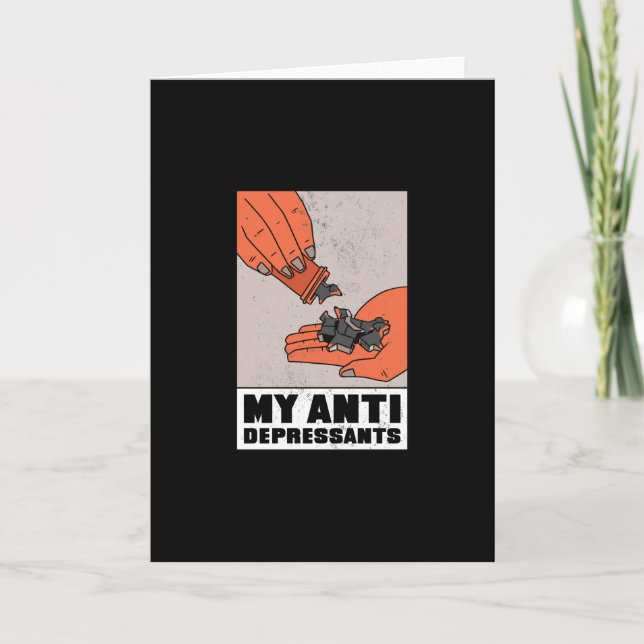 My antidepressants card (Front)