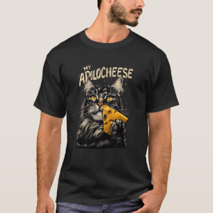 My Apolocheese Pun Kitten Maine Coon Maine Coon Ca T-Shirt