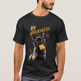 My Apolocheese Pun Kitten Siamese Siamese Cat T-Shirt