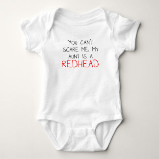 My Aunt Is A Redhead Baby Bodysuit