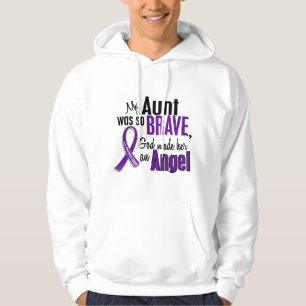 My Aunt Is An Angel Pancreatic Cancer Hoodie