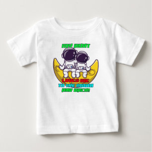 My Aunt Loves Me to the Moon and Back Astronaut Baby T-Shirt
