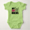 My Aunt Rocks - funny baby creeper