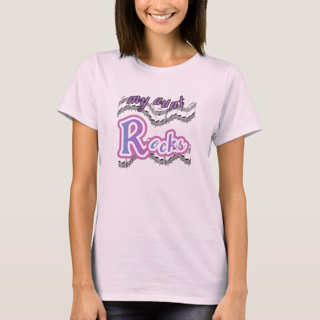 My Aunt Rocks T-Shirt (Front)