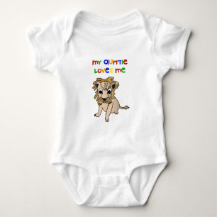 My Auntie Loves Me Baby Bodysuit