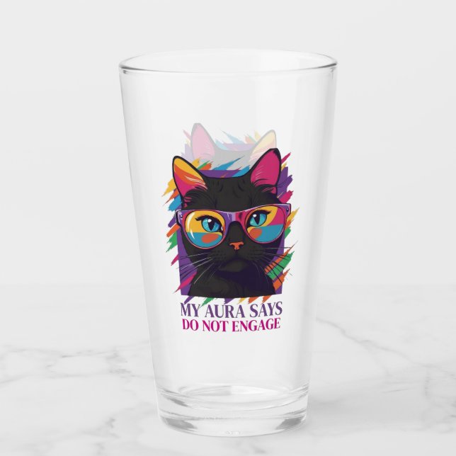 MY AURA SAYS GLASS (Front)