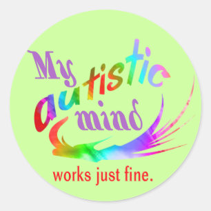 My Autistic Mind Stickers