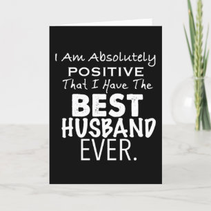 ***MY AWESOME AND BEST HUSBAND*** BIRTHDAY CARD