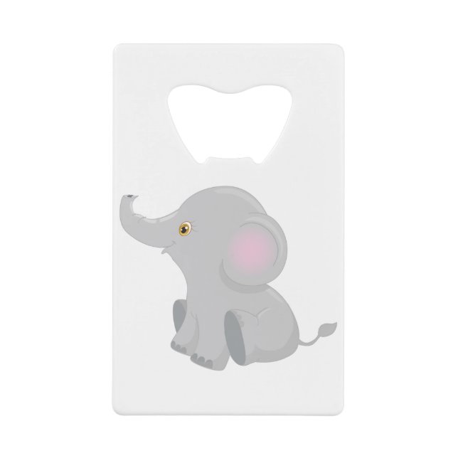 My Baby Elephant Credit Card Bottle Opener (Front)