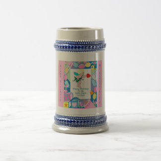 My Baby First Birthday Beer Stein