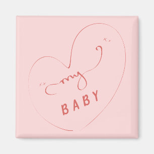 My Baby Magnet Cute Magnet for Couple