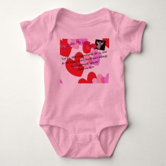 My Baby, My Valentine, infant shirt