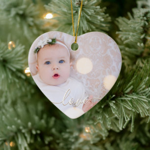 My Baby Photo Custom Ceramic Ornament