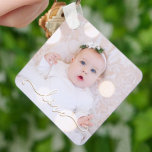 My Baby Photo Custom Keychain<br><div class="desc">Your baby's photo on a keychain! Upload your own image to create your keychain for yourself or give as a gift to family, friends, parents and grandparents! The word love in a check script is featured over your photo.</div>