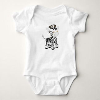 My Baby Zebra Baby Bodysuit