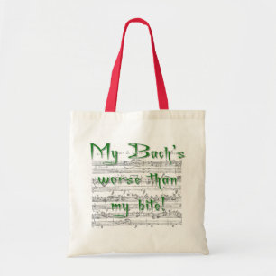 My Bach's Worse than my Bite Tote Bag