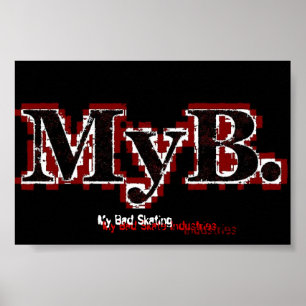My Bad Skating Poster