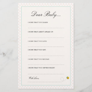 My Balloon Dear Baby Cards