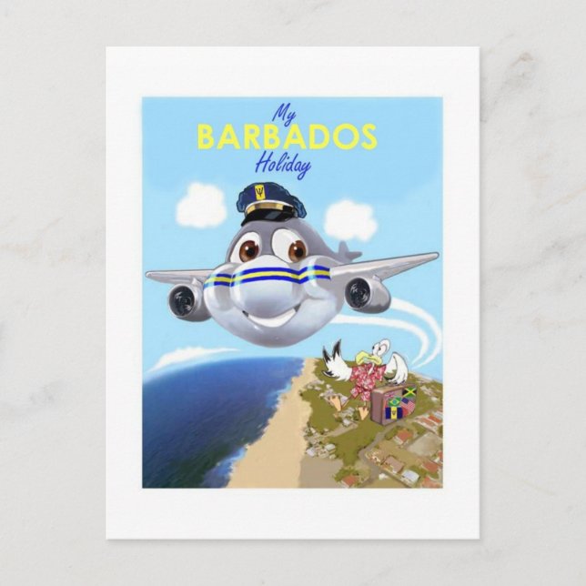 my barbados holiday postcard (Front)