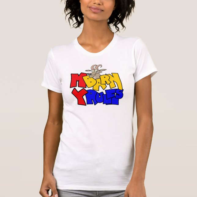 My Barn My Rules Goat T-Shirt (Front)