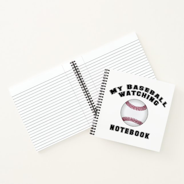 My Baseball Watching  Notebook (Inside)