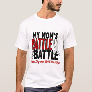 My Battle Too 1 Mom BONE / LUNG CANCER T-Shirt