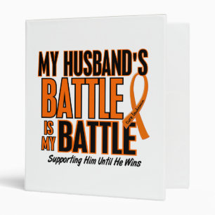 My Battle Too Husband Leukaemia Binder