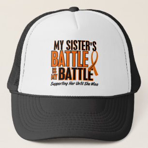 My Battle Too Sister Leukaemia Trucker Hat