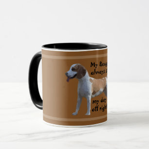 My Beagle Always Starts My Day Off Right Mug