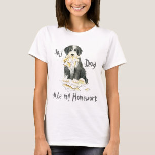 My Bearded Collie Ate My Homework T-Shirt