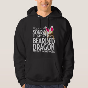 My Bearded Dragon Ate My Homework Bearded Dragon M Hoodie