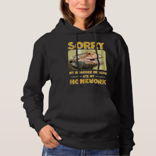 My Bearded Dragon Ate My Homework Pogona School Hoodie