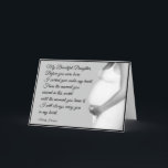 My Beautiful Daughter From Mom Happy Birthday Card<br><div class="desc">Before you were born,  I carried you under my heart. - Mandy Harrison. A touching pregnancy quotation birthday card for a loving mom to give to her beautiful daughter . This poignant quote of love is written in pretty typography next to an expecting mother.</div>