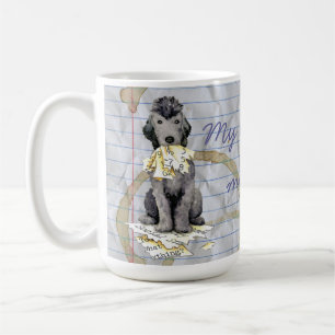 My Bedlington Met Mon Plan De Leçon Coffee Mug